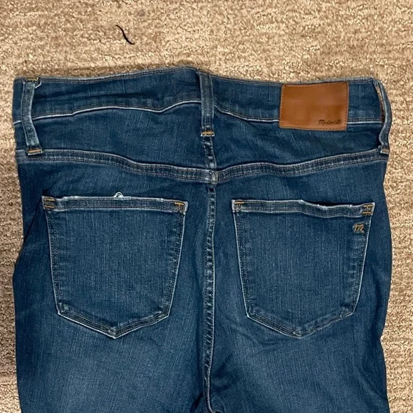 Madewell 10" rise button fly skinny Jeans - Picture 2 of 4